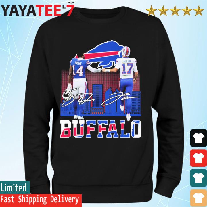 Official Billy Buffalo Stefon Diggs and Josh Allen Buffalo Bills signatures  t shirt, hoodie, longsleeve, sweatshirt, v-neck tee