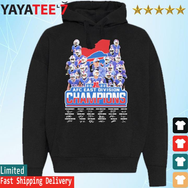 Buffalo bills are 2022 afc east champions shirt, hoodie, sweater, long  sleeve and tank top