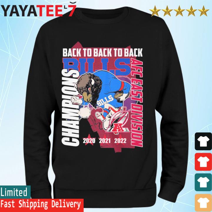 AFC East Division Champions 2021 Buffalo Bills Back To Back Shirt, hoodie,  sweater, long sleeve and tank top