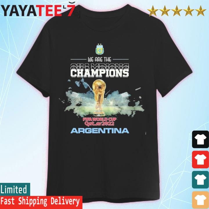 Champions Argentina, Fifa World Cup Qatar 2022 Shirt