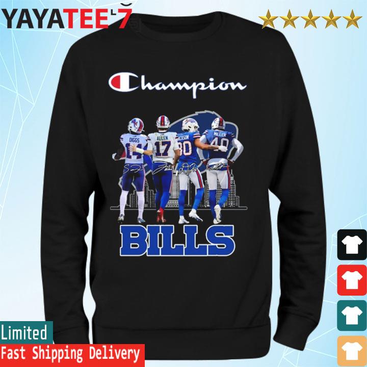 Josh Allen and Stefon Diggs Buffalo Bills signatures Shirt, hoodie,  sweater, long sleeve and tank top