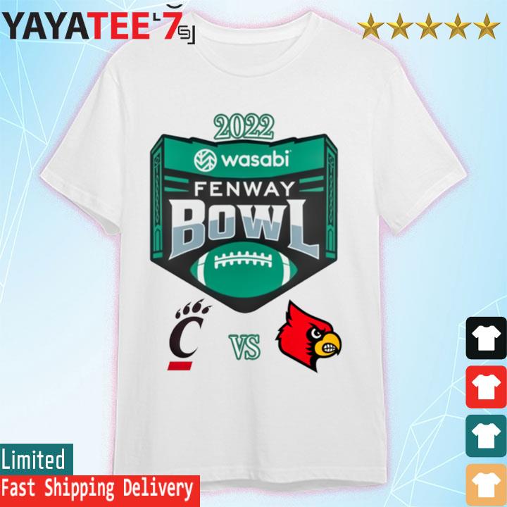 Cincinnati Vs Louisville 2022 Wasabi Fenway Bowl Matchup Shirt