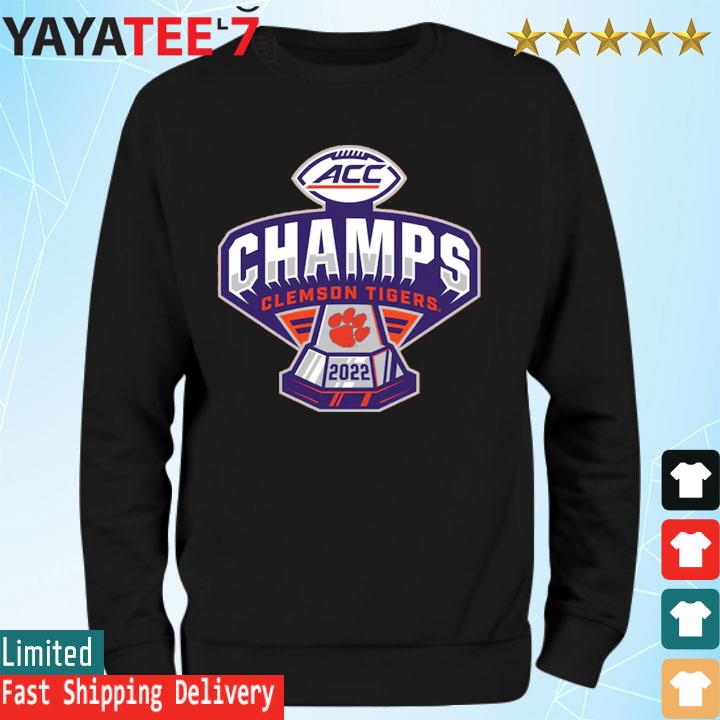 Clemson Tigers Champions Acc Football Conference 2022 Shirt Hoodie