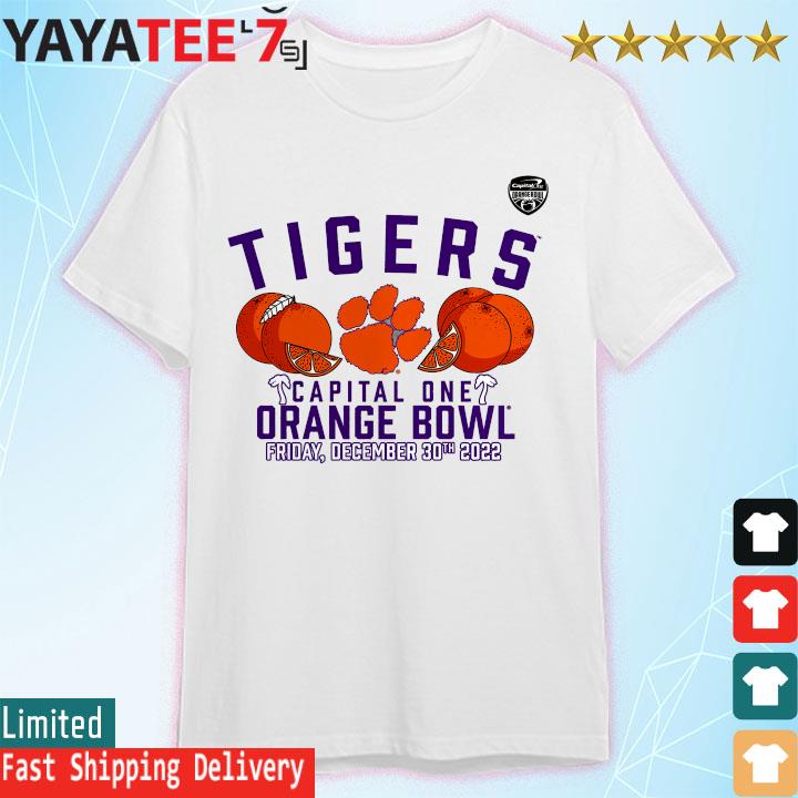 Clemson Tigers 2022 Orange Bowl Gameday Stadium T-Shirt