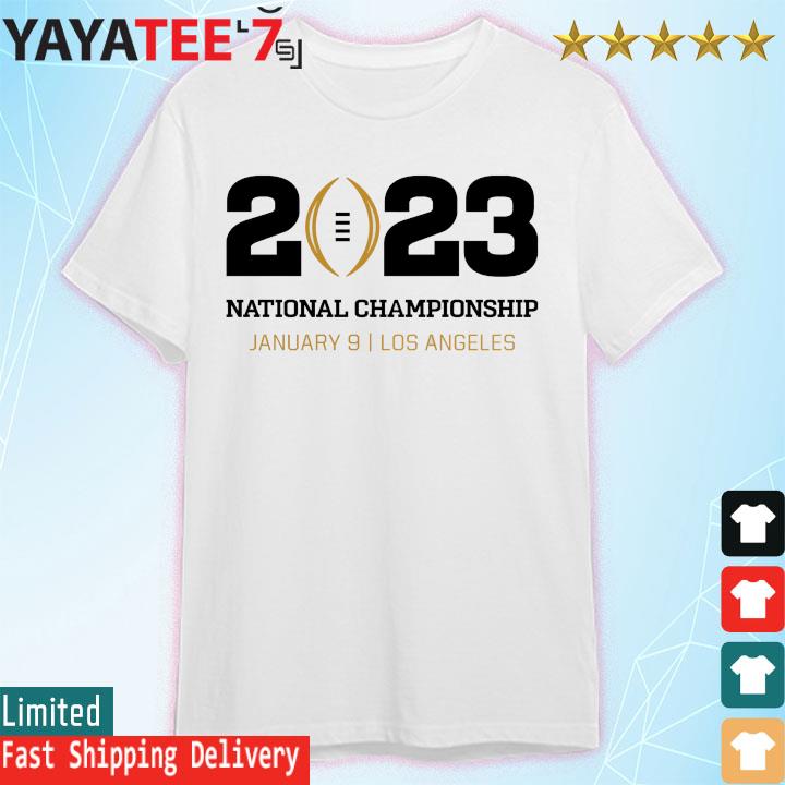 College Football Playoff 2023 Event Logo T-Shirt - White