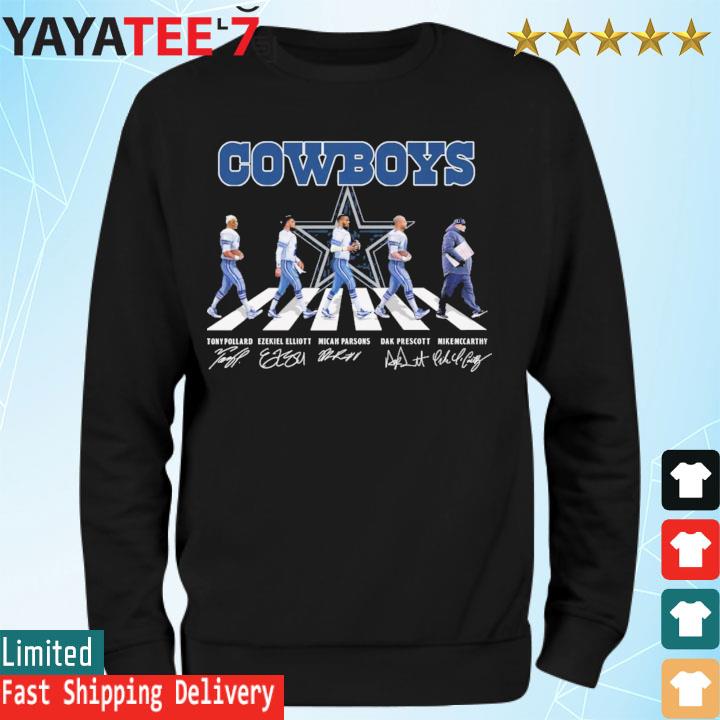 Dallas Cowboys Dak Prescott, Ezekiel Elliott, Tony Pollard Unisex Sweatshirt