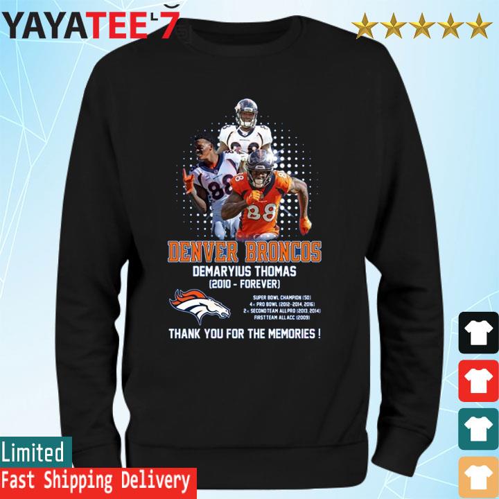 Thank You Demaryius Thomas Nfl Denver Broncos shirt, hoodie