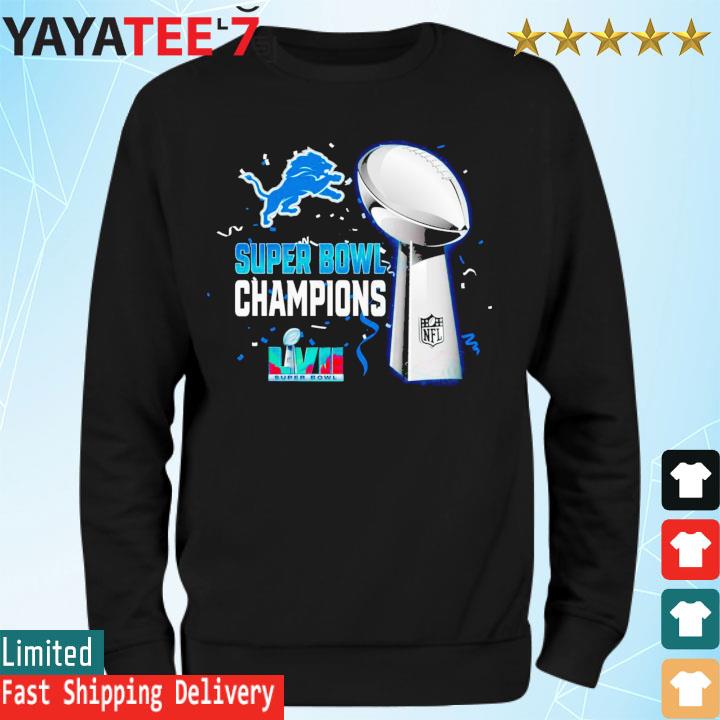 Detroit Lions Super Bowl Lvii 2023 Champions shirt, hoodie, sweater, long  sleeve and tank top