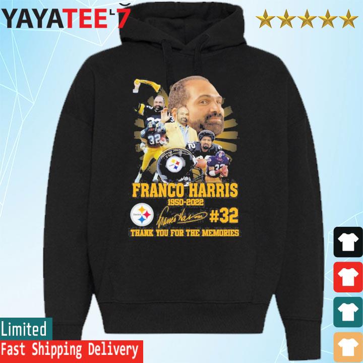 Pittsburgh Steelers 32 Franco Harris 1950-2022 Thank You For The