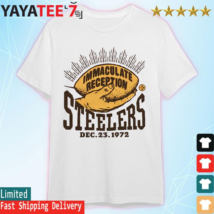 Steelers Franco Harris Immaculate Reception T Shirt - Hole Shirts