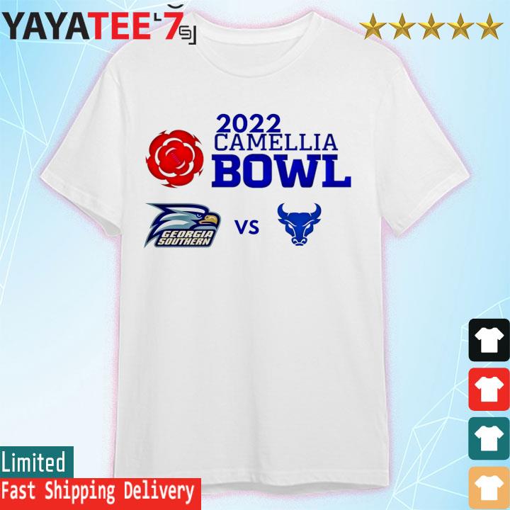 Georgia Southern vs Buffalo ​Cramton Bowl 2022 Camellia Bowl shirt