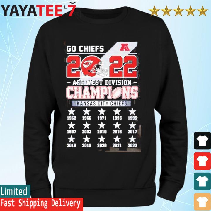 Kansas City Chiefs AFC West Division Champions 2019 shirt, hoodie