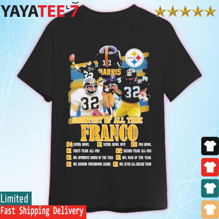 Franco Harris T-Shirt - For Men or Women 