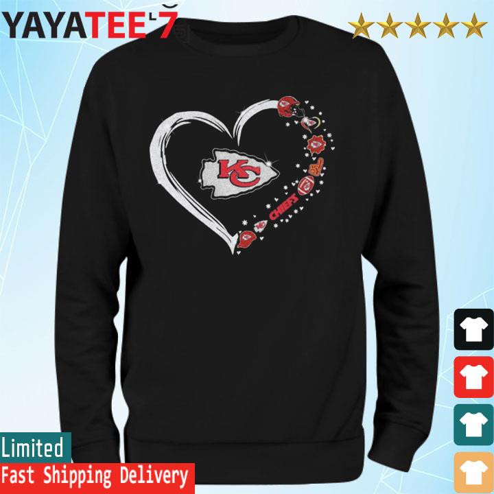 Heart Kansas City Chiefs Team Football 2022 shirt, hoodie, sweater, long  sleeve and tank top