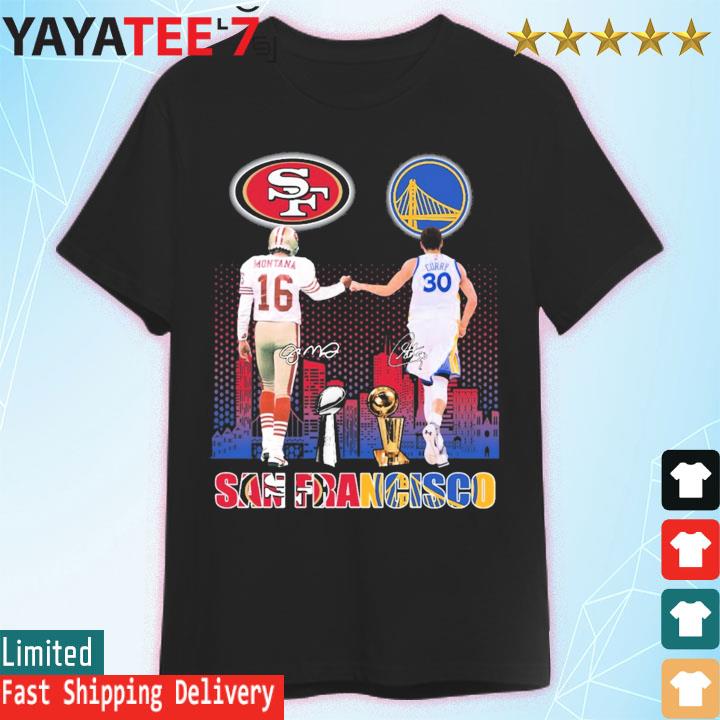 Joe Montana and Stephen Curry San Francisco city shirt, hoodie, sweater, long  sleeve and tank top