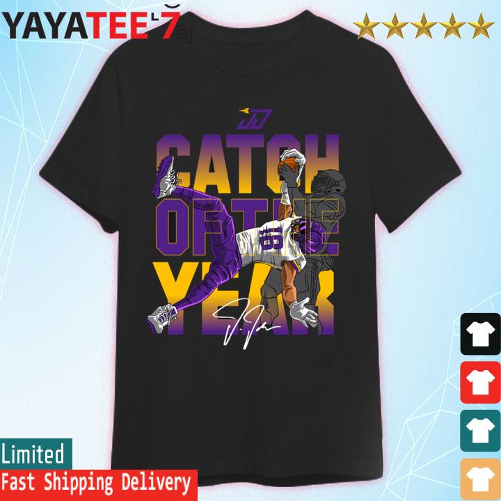 Justin Jefferson Catch of the Year shirt, hoodie, sweater, long sleeve and  tank top