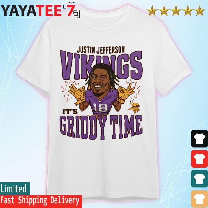 Justin Jefferson Minnesota Vikings Homage Caricature Player T-Shirt