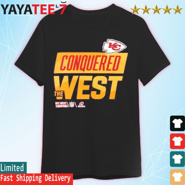 Kansas City Chiefs Conquered The West AFC West Champions Nike 2022 shirt,  hoodie, sweater, long sleeve and tank top