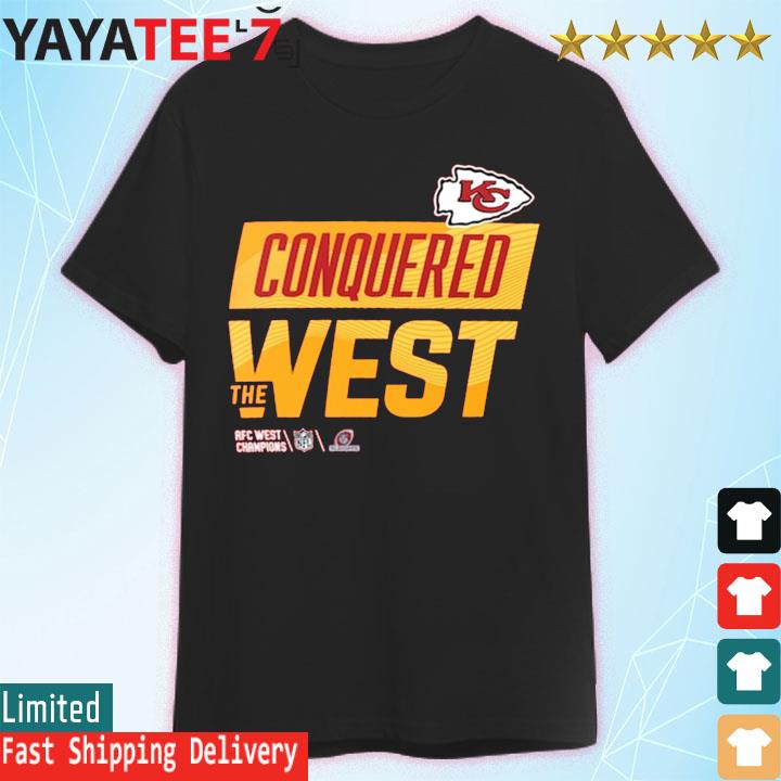 Kansas City Chiefs Nike 2022 AFC West Division Champions Locker Room Trophy Collection T-Shirt