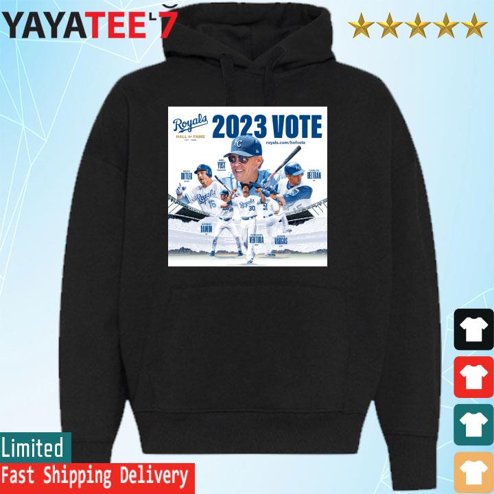 Kansas City Royals Hall Of Fame 2023 Vote T-shirt,Sweater, Hoodie