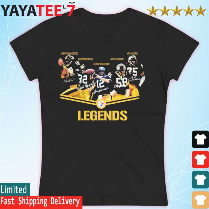 Pittsburgh Steelers Players The Legends Signatures shirt, hoodie, sweater,  long sleeve and tank top