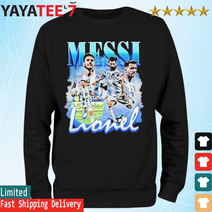 Lionel Messi Vintage Bootleg Champion World Cup Champion 2022