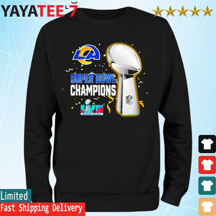 Los Angeles Rams Super Bowl LVII 2023 Champions T-Shirt - Cruel Ball