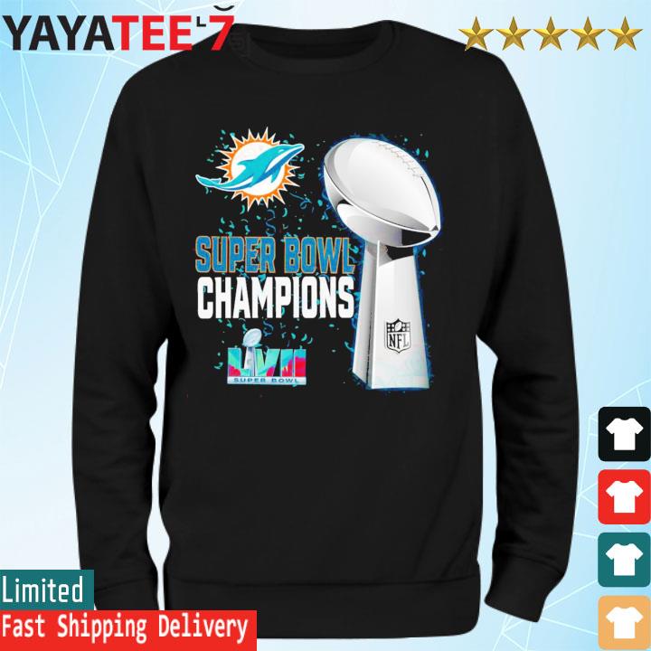 Miami Dolphins 2-time super bowl champions shirt, hoodie, sweater and  v-neck t-shirt