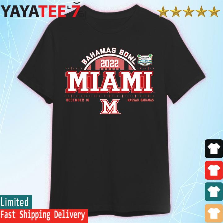 Miami Redhawks Football 2022 Bahamas Bowl shirt