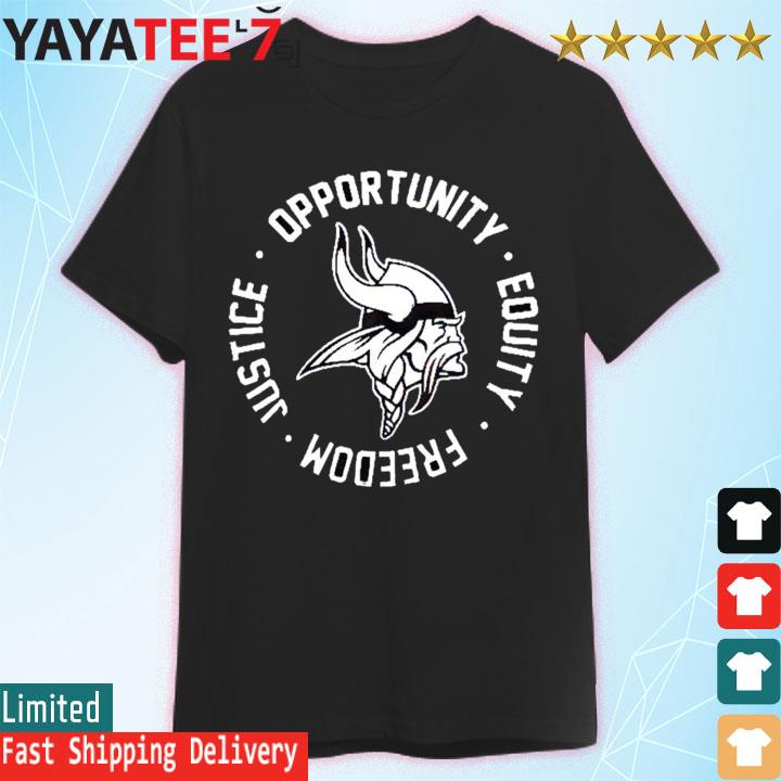 Los Angeles Rams Opportunity Equity Freedom Justice LA Logo Shirt