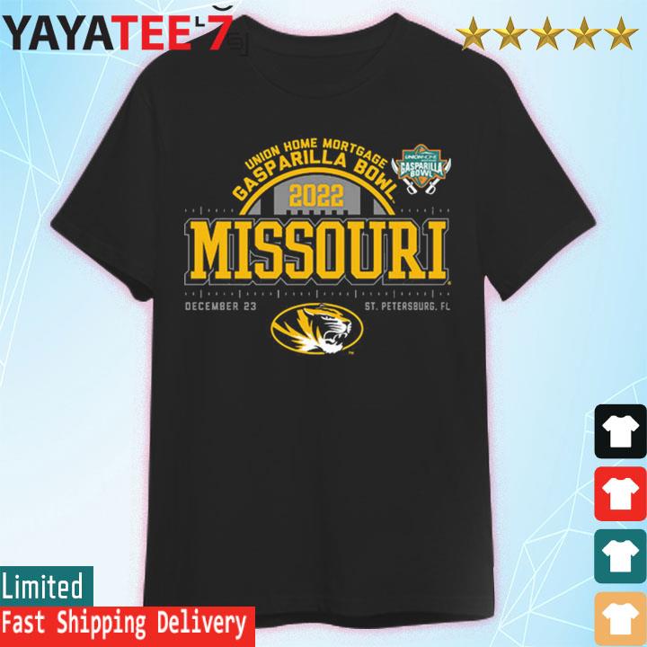 Missouri Tigers Football 2022 Union Home Mortgage Gasparilla Bowl shirt