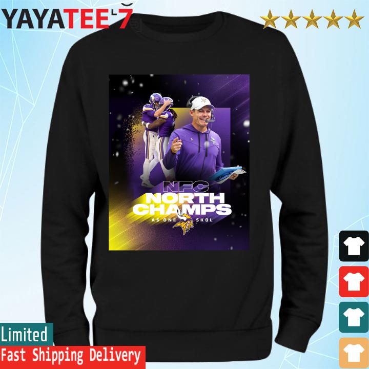 As One Skol Vikings NFC North Champions 2022 Signatures Shirt, hoodie,  sweater, long sleeve and tank top