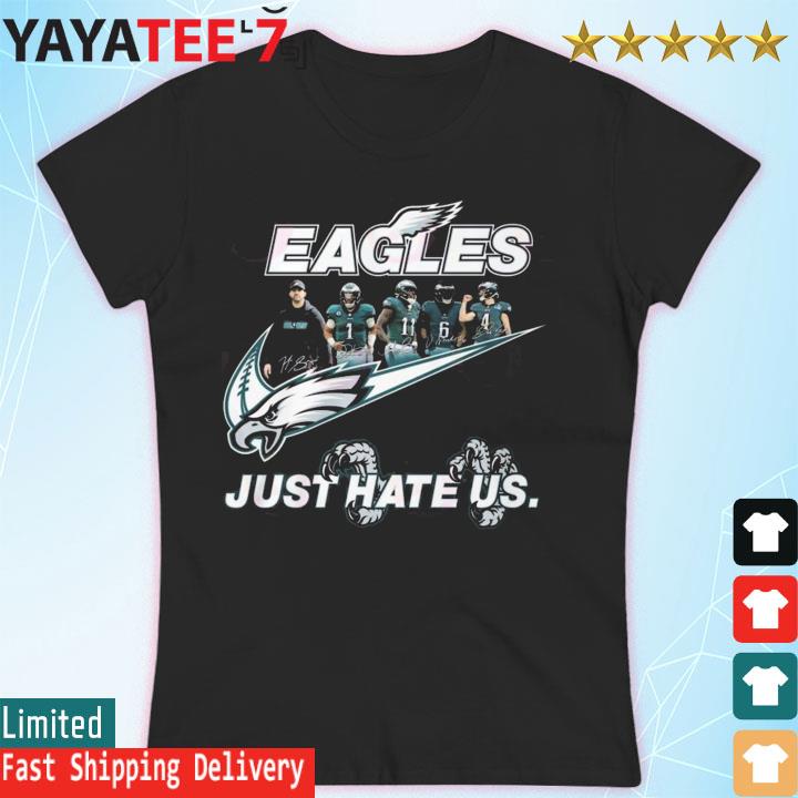 Nike philadelphia eagles just hate us logo T-shirt, hoodie, sweater, long  sleeve and tank top