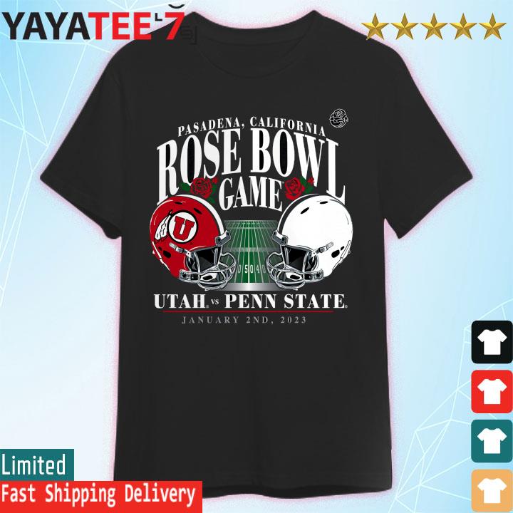 Nice official Penn State Nittany Lions vs Utah Utes 2023 Rose Bowl Matchup Old School T-Shirt