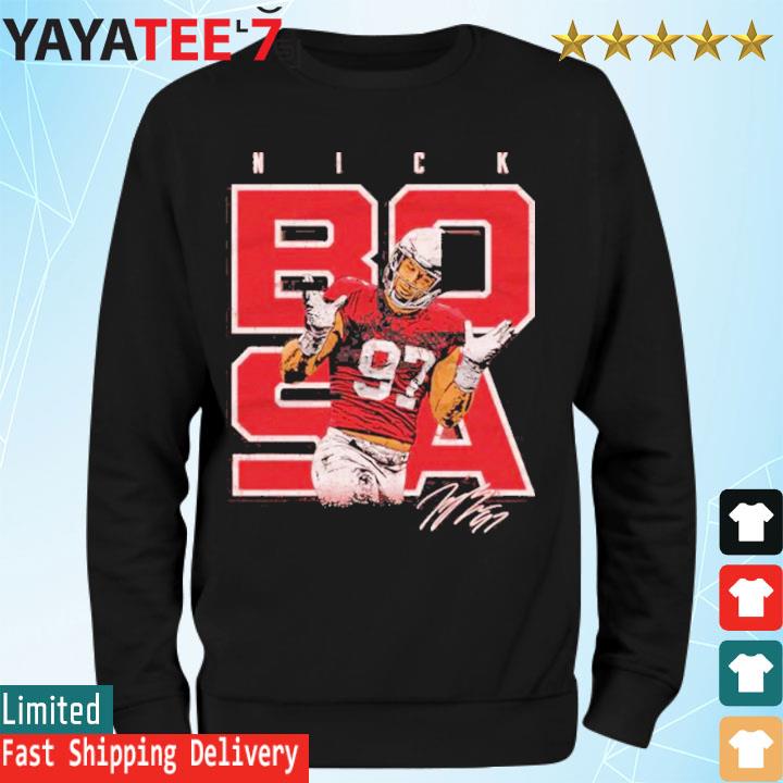 Nick Bosa San Francisco 49ers Shrugs Shirt, hoodie, sweater, long sleeve  and tank top