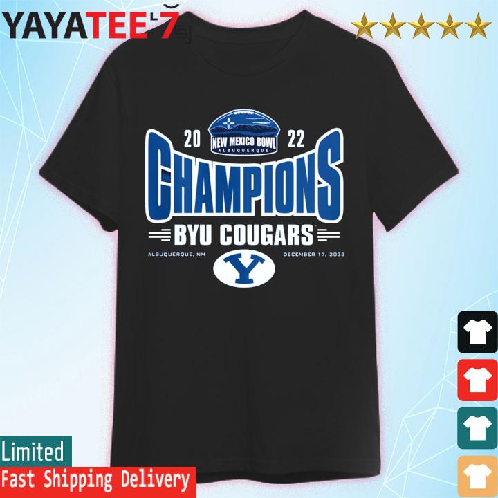 Official 2022 New Mexico Bowl Champions Byu Cougars shirt