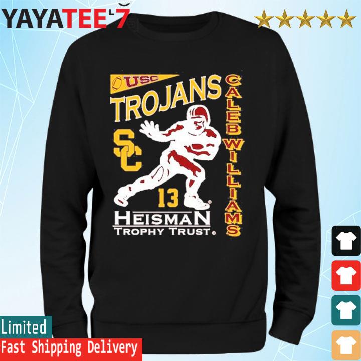 Official Caleb Williams USC Trojans 2022 Heisman Trophy Winner T-Shirt Sweatshirt