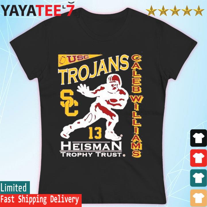 Official Caleb Williams USC Trojans 2022 Heisman Trophy Winner T-Shirt Women's T-shirt
