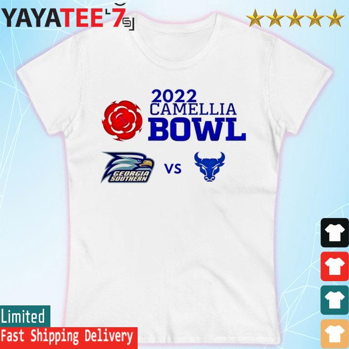 Official Georgia Southern Eagles vs Buffalo Bulls 2022 Camellia Bowl s Women's T-shirt