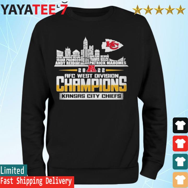 Official kansas city chiefs afc west division champions shirt, hoodie,  sweater, long sleeve and tank top