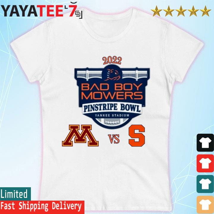 Official Minnesota Golden Gophers vs Syracuse Orange 2022 Pinstripe Bowl s Women's T-shirt