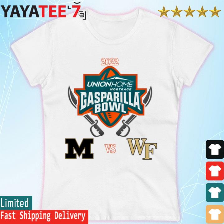 Official Missouri vs Wake Forest 2022 Union Home Mortgage Gasparilla Bowl s Women's T-shirt