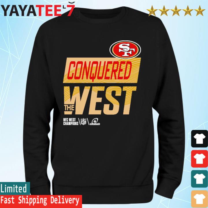 Official San francisco 49ers conquered the west T-shirt, hoodie