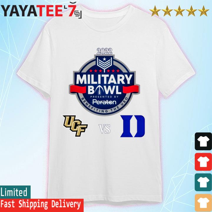 Official UCF vs Duke 2022 Military Bowl shirt