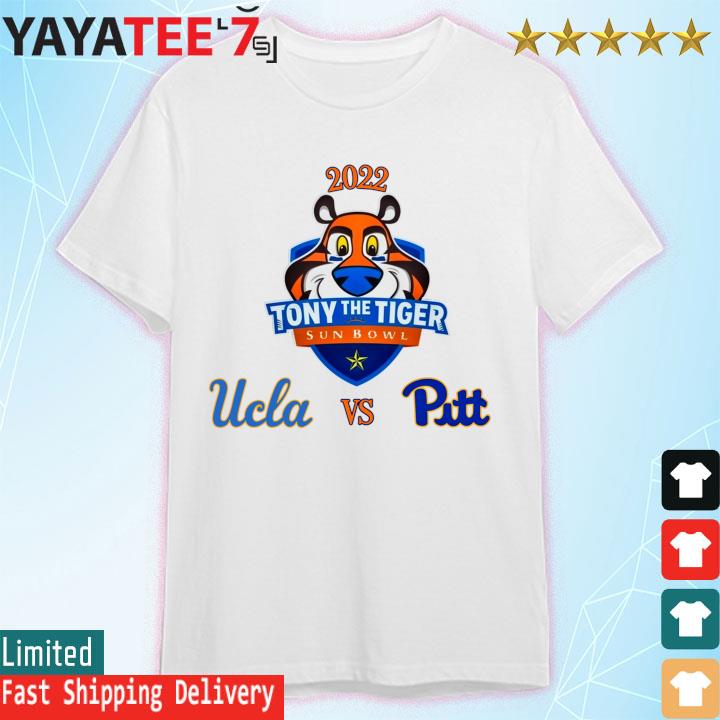 Official UCLA vs Pittsburgh 2022 Tony the Tiger Sun Bowl shirt