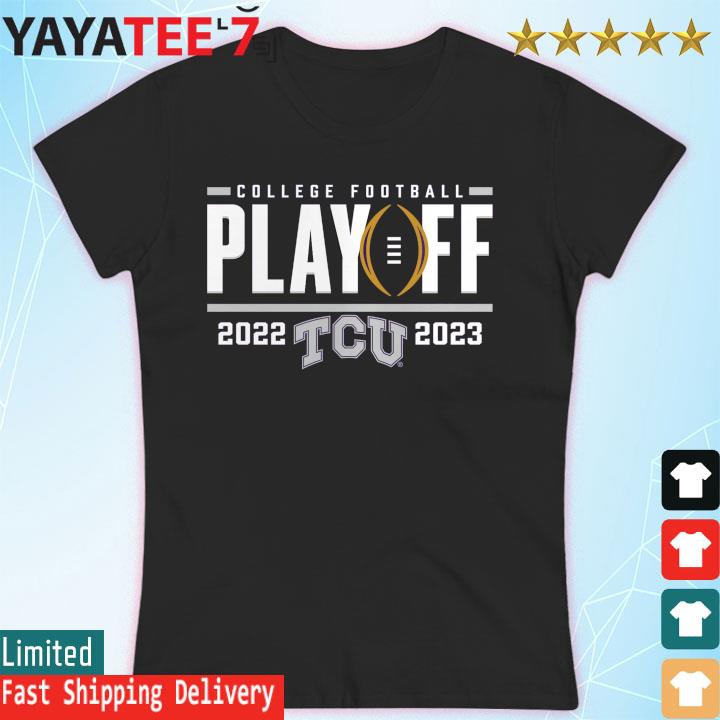 Original playoff tcu horned frogs 2022 college football first down entry s Women's T-shirt