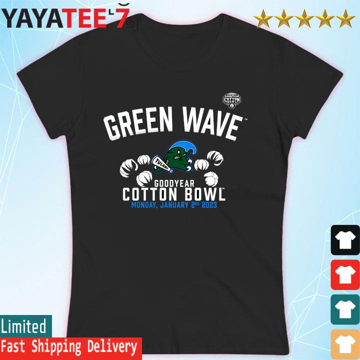 Original tulane green wave 2023 cotton bowl gameday stadium s Women's T-shirt