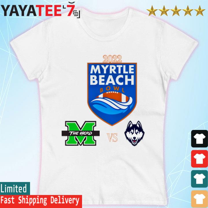 Original uconn vs marshall 2022 myrtle beach bowl s Women's T-shirt