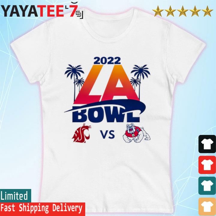 Original washington state vs fresno state 2022 jimmy kimmel la bowl s Women's T-shirt