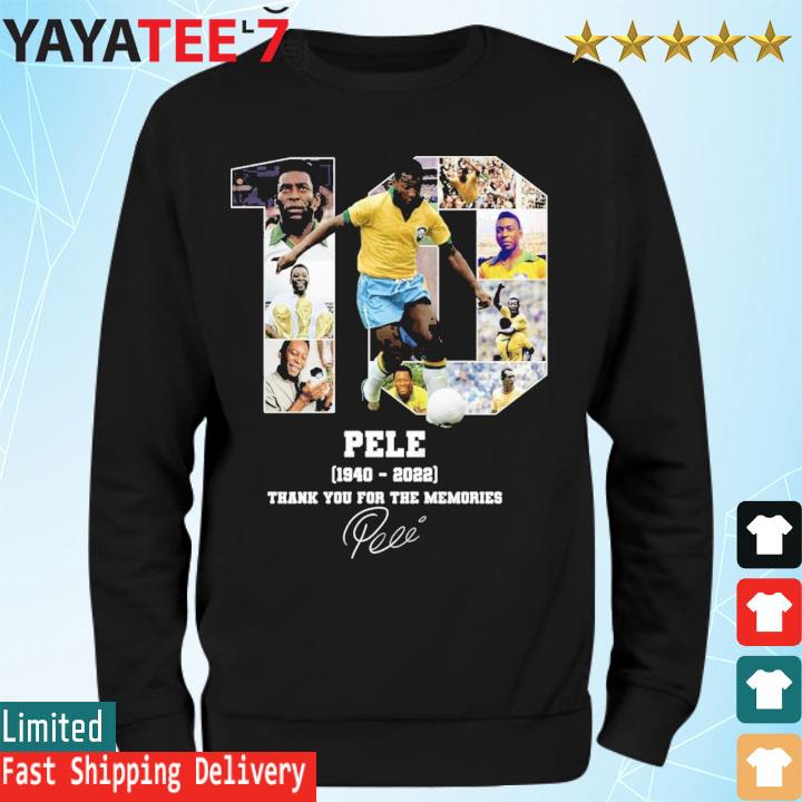 Rip Pele Legend Soccer Brazil Soccer Shirt,Sweater, Hoodie, And Long  Sleeved, Ladies, Tank Top